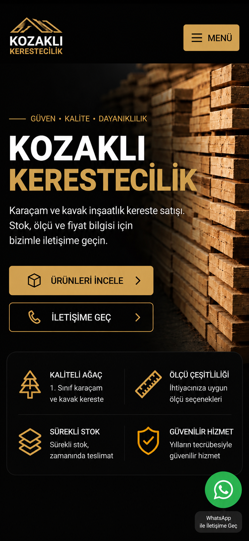Kozaklı Kerestecilik